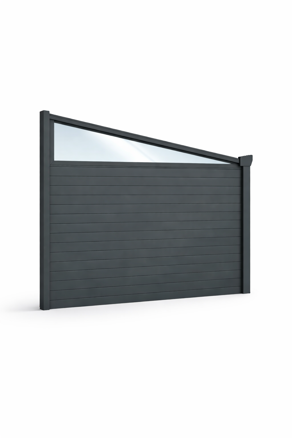 Aluminium zijwand