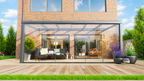 Veranda | Glasdak | Antraciet | Helder glas | 3.06 x 3.00 meter