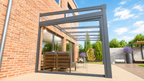 Veranda | Glasdak | Antraciet | Helder glas | 3.06 x 3.00 meter