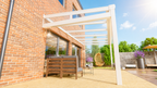 Veranda | Polycarbonaat | Crème | Opaal | 3.06 x 3.00 meter