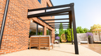 Veranda | Glasdak | Zwart | Helder glas | 3.06 x 3.00 meter