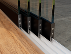 4-Rail Glazen Schuifwand