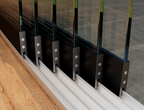 6-Rail Glazen Schuifwand