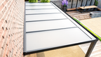 Veranda | Glasdak | Antraciet | Melk glas | 3.06 x 3.00 meter
