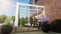 Seitenwand komplett aus Polycarbonat