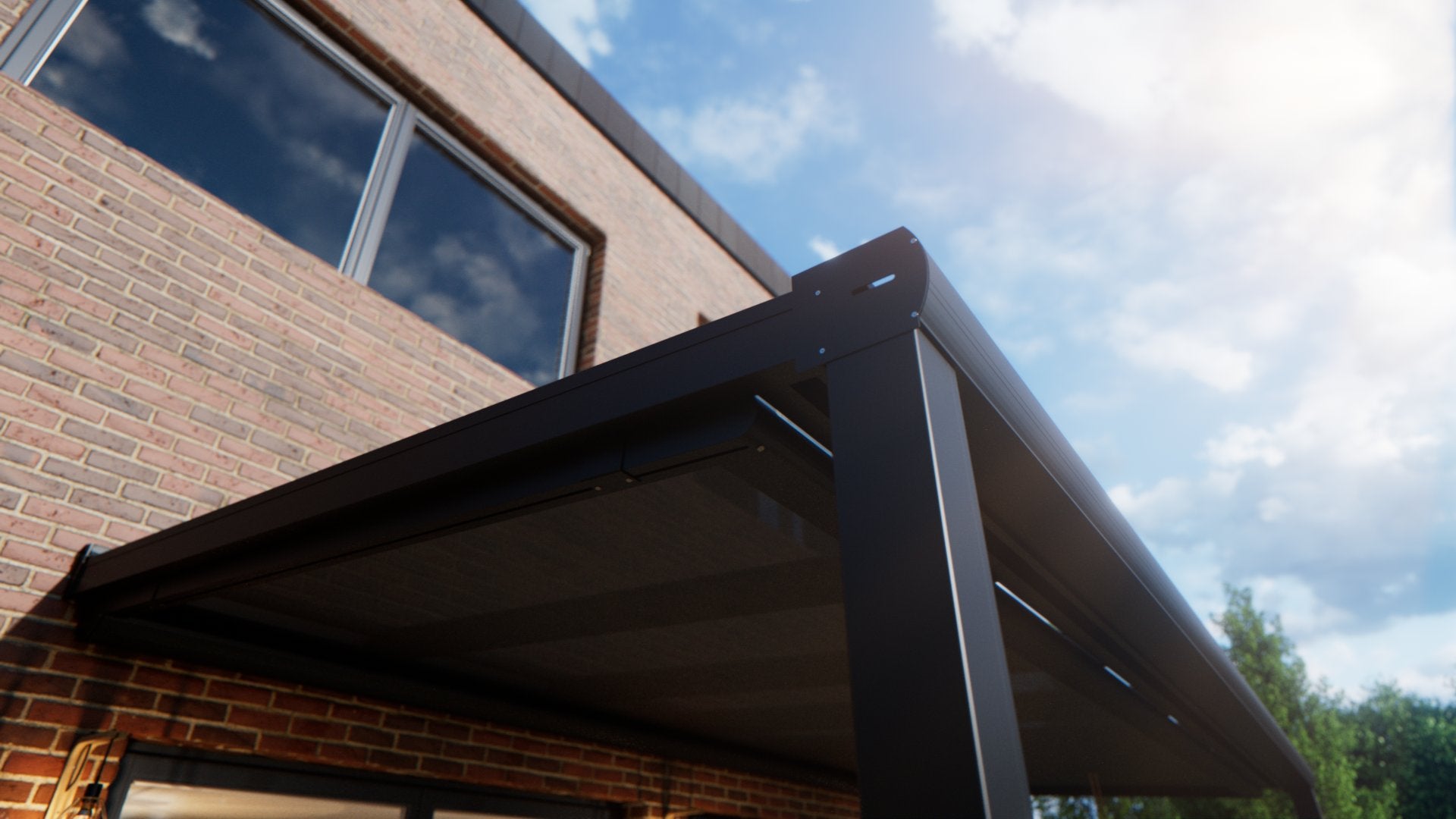 Shelter awning